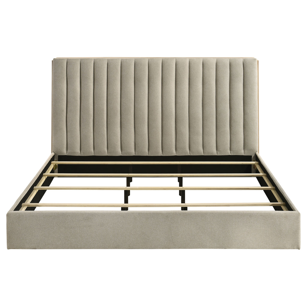Arielle Bookcase Panel Storage Bed