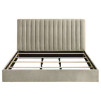 Arielle Bookcase Panel Storage Bed