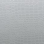 Gunnison Wood California King LED Panel Bed Silver Metallic