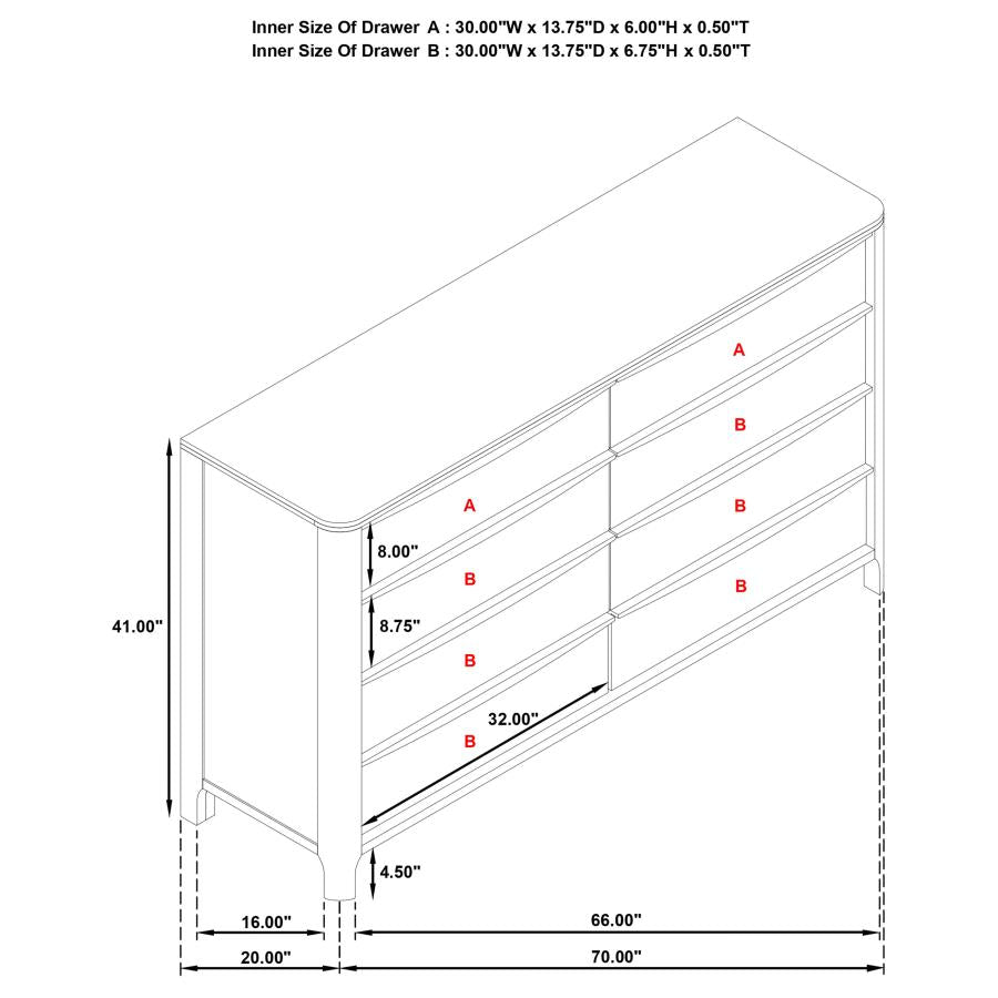 Mavenwood 5-drawer Dresser