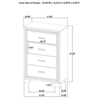 Wright Brown Oak Chest