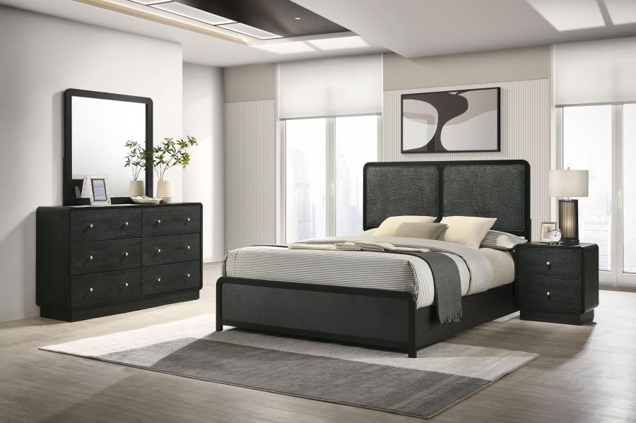 Cavelle 4-piece Full Bedroom Set Black - 223661F-S4