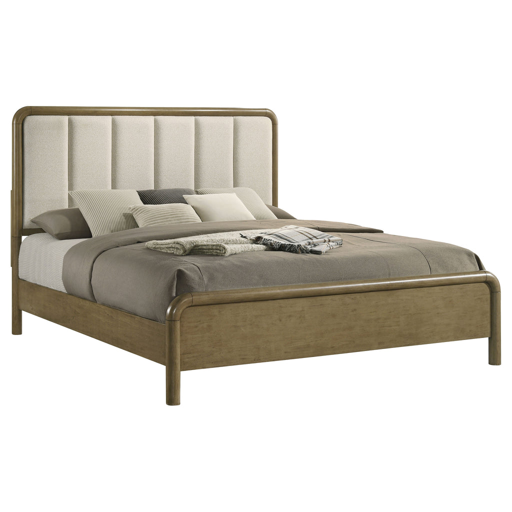 Amsbury Nutmeg Queen Panel Bed