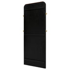 Arini Black Floor Mirror