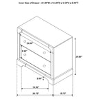 Gran Park Dark Cocoa Nightstand