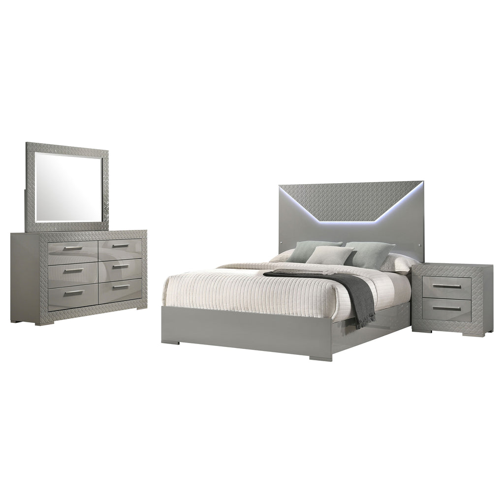 Ives High Gloss Bedroom