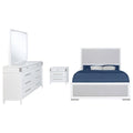 Gracemont 4-piece Eastern King Bedroom Set White