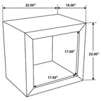 Benton Rectangular Solid Wood Coffee Table Natural