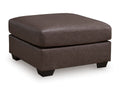 WillowBend Umber Sectional and Ottoman
