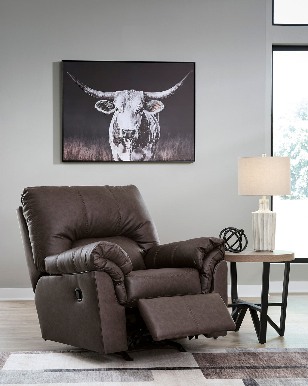 WillowBend Umber Rocker Recliner