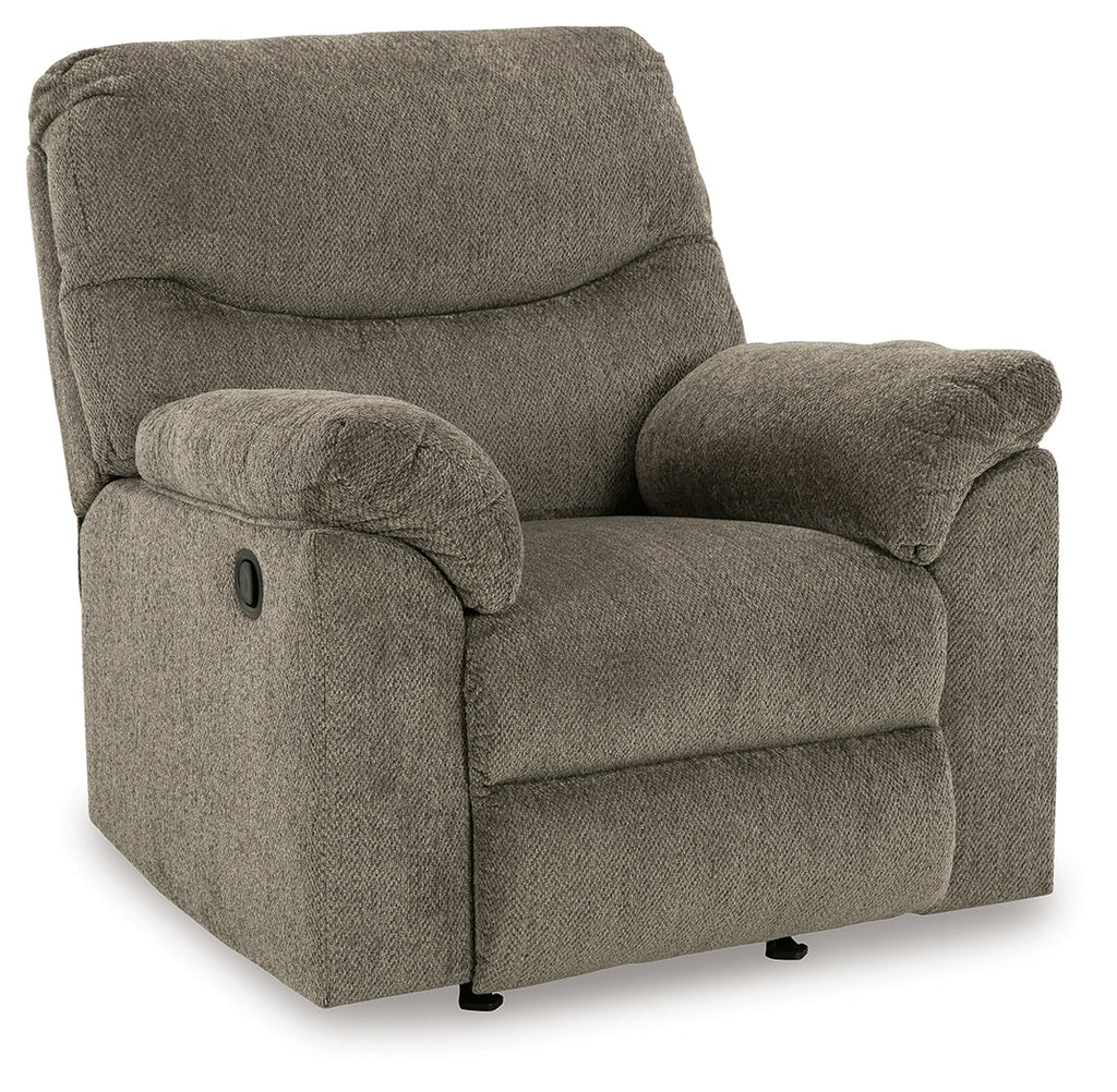 Lumira — 2820125 — Rocker Recliner / Putty — original white product photo