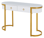 ESF Furniture - 131 Silver Marble 10 Piece Dining Room Set w-1ext in Silver - 131DININGTABLESS-10SET