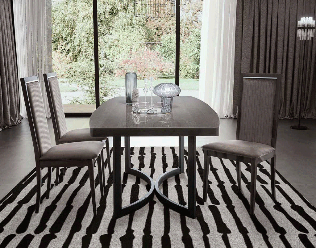 ESF Furniture - Armonia Dining Table 5 Piece Dining Room Set - ARMONIADININGTABLE-5SET