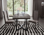 ESF Furniture - Armonia Dining Table 5 Piece Dining Room Set - ARMONIADININGTABLE-5SET