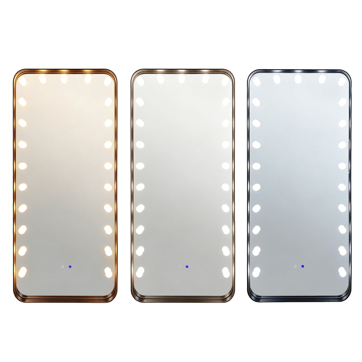 A-FM09 Hollywood 2 (Black) – Floor Mirror
