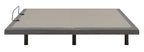 Negan Full Adjustable Bed Base Grey and Black