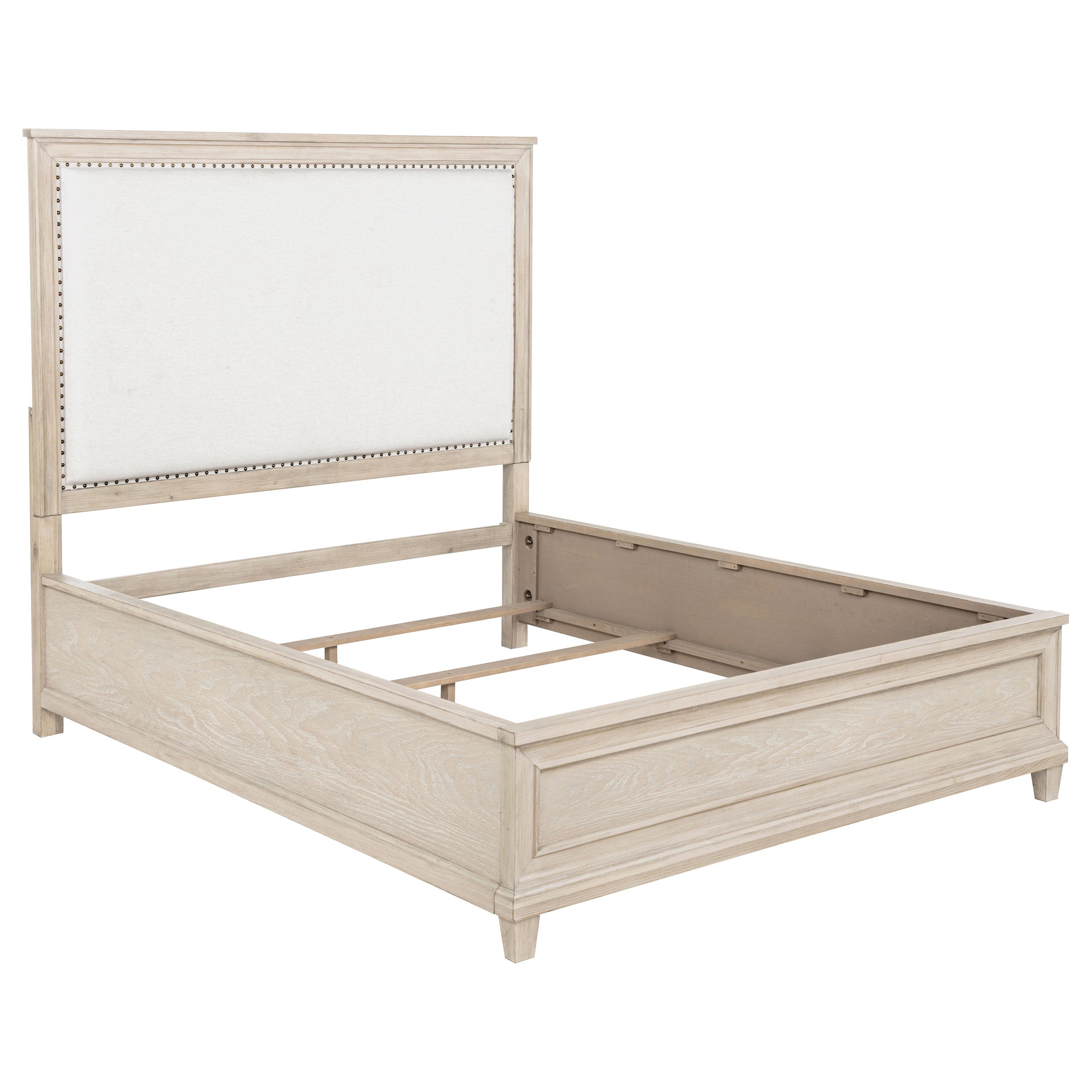 Pembroke 4-piece Eastern King Bedroom Set Washed Oak