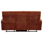 Navarro 2-piece Upholstered Reclining Sofa Set Orange