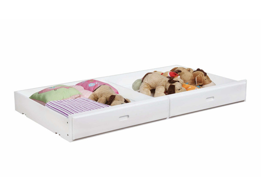 Chapman Wood Storage Trundle White