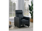 Toohey Upholstered Home Theater Push Back Recliner Black
