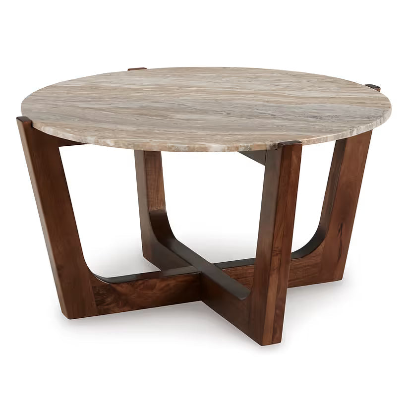 Tanidore Warm Brown — Coffee table only