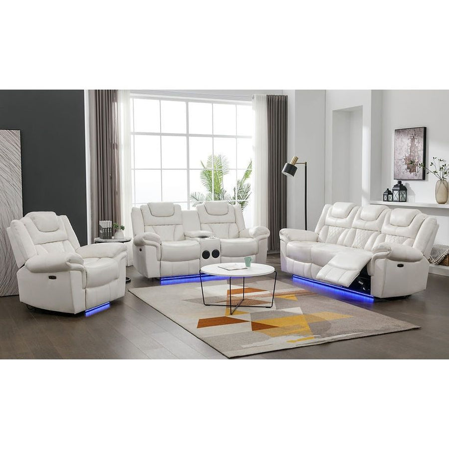 Party Time White — Loveseat only