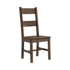 Coleman Dining Side Chair Rustic Golden Brown (Set of 2)