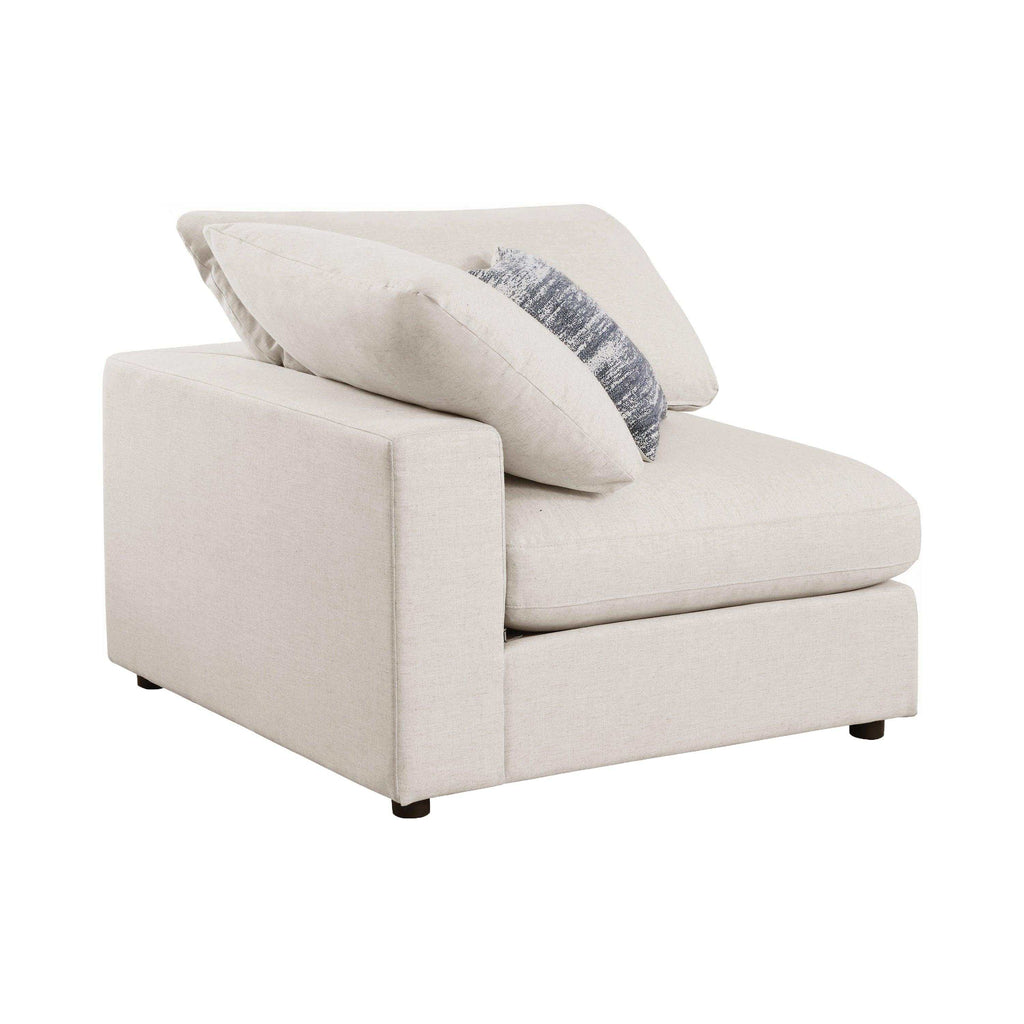 Serene 6-piece Upholstered Modular Sectional Sofa Beige