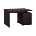 Irving 47-inch 2-drawer Office Computer Desk Cappuccino