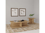 Cortona Square Engineered Wood Cocktail Coffee Table Mango