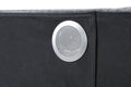 Galaxy Home Lizelle Queen Bed in with Ambient Lighting in Black