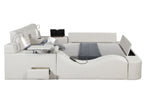 Galaxy Home Zoya King Bed in White