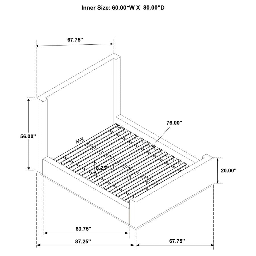 Norden Co. Lucerne VIII Bed