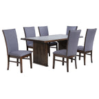 Sherwood 5-piece Rectangular Dining Table Set Brown