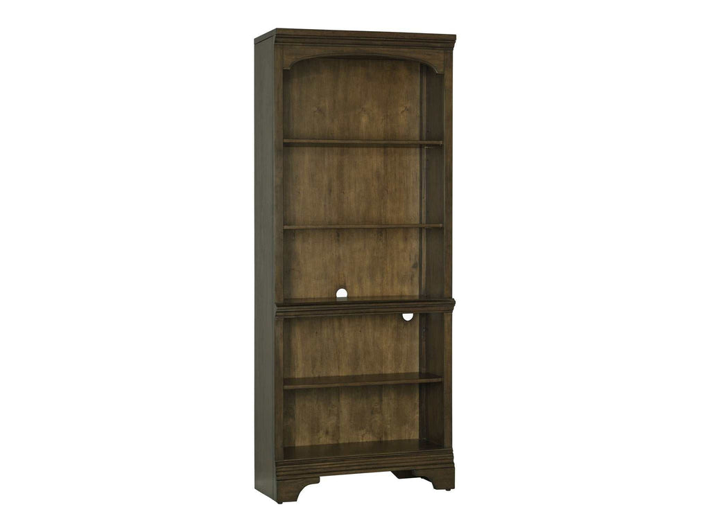 Hartshill 78-inch 5-shelf Bookcase Burnished Oak