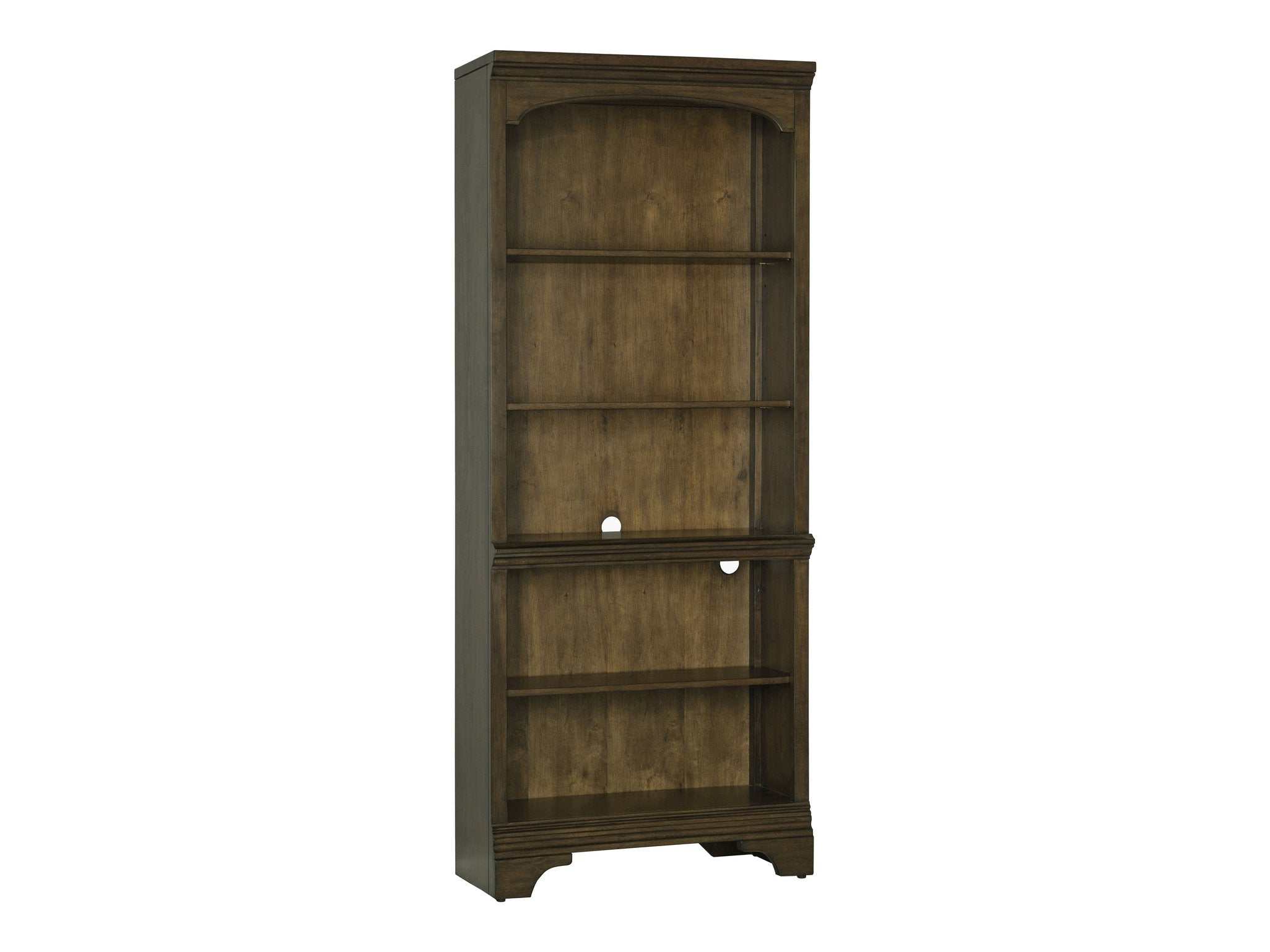 Hartshill 78-inch 5-shelf Bookcase Burnished Oak