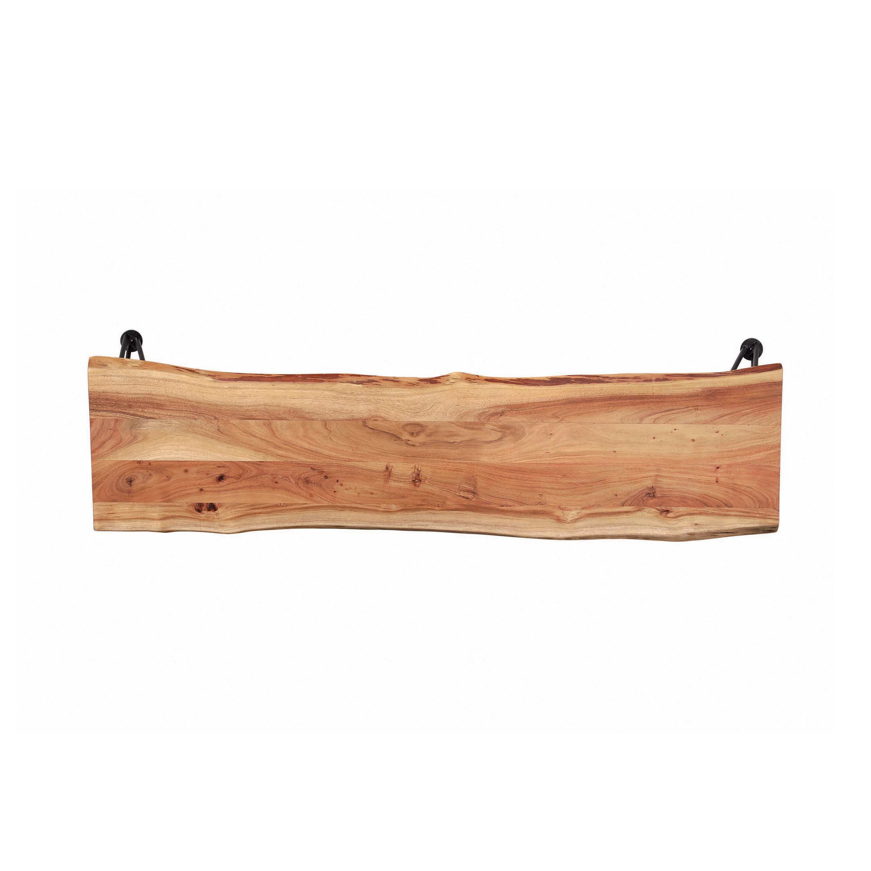 Sherman Wood Dining Bench Natural Acacia