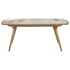 Croyden 7-piece Rectangular Dining Set Weathered Natural