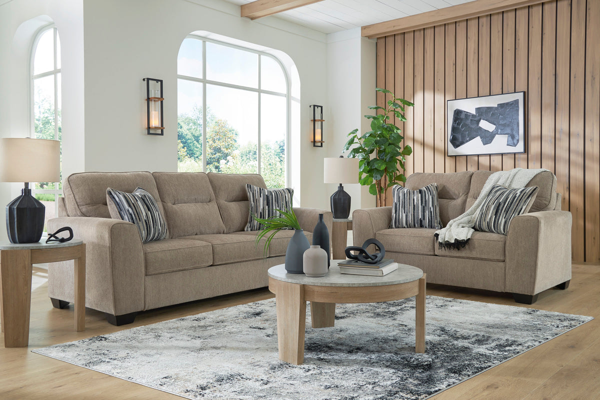 Olten Mocha Sofa or Loveseat