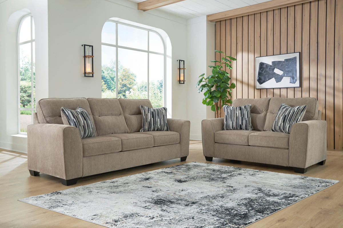 Olten Mocha Sofa or Loveseat