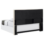 Pirro Upholstered Queen or Full Panel Headboard Sand