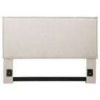 Izzy Upholstered Queen or Full Panel Headboard Sand