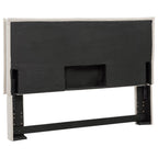Izzy Upholstered Queen or Full Panel Headboard Sand