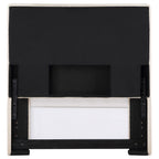 Kosmo Upholstered Twin Panel Headboard Sand