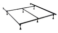 3170BSG adjustable Queen, King and California King steel bed frame on white
