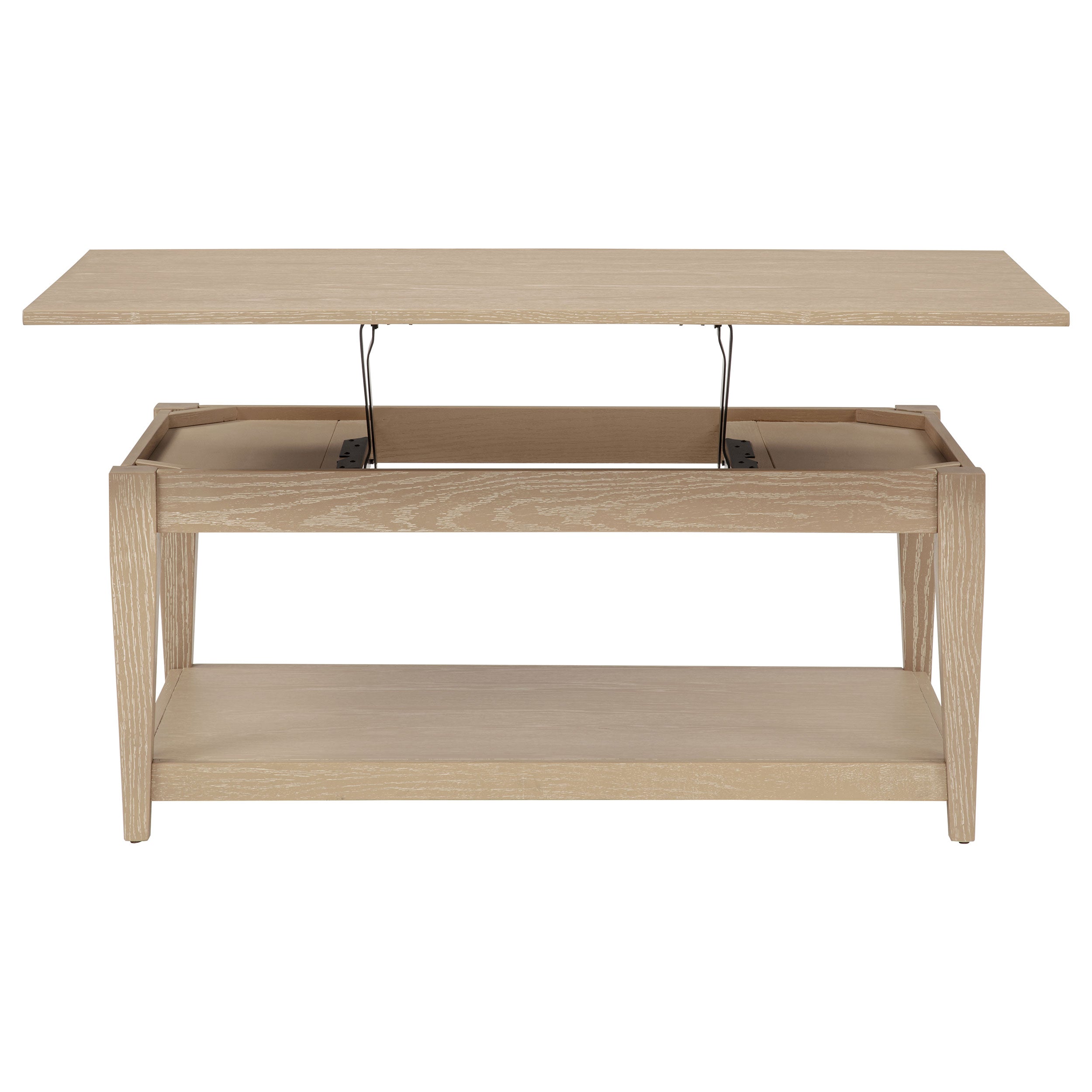 Lindenton Lift-Top Occasional Cocktail Coffee Table Blonde