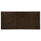 Ridgewell Rectangular Trestle Dining Table Dark Oak