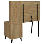 Souza 5-Drawer Makeup Vanity Table With LED Mirror Mango