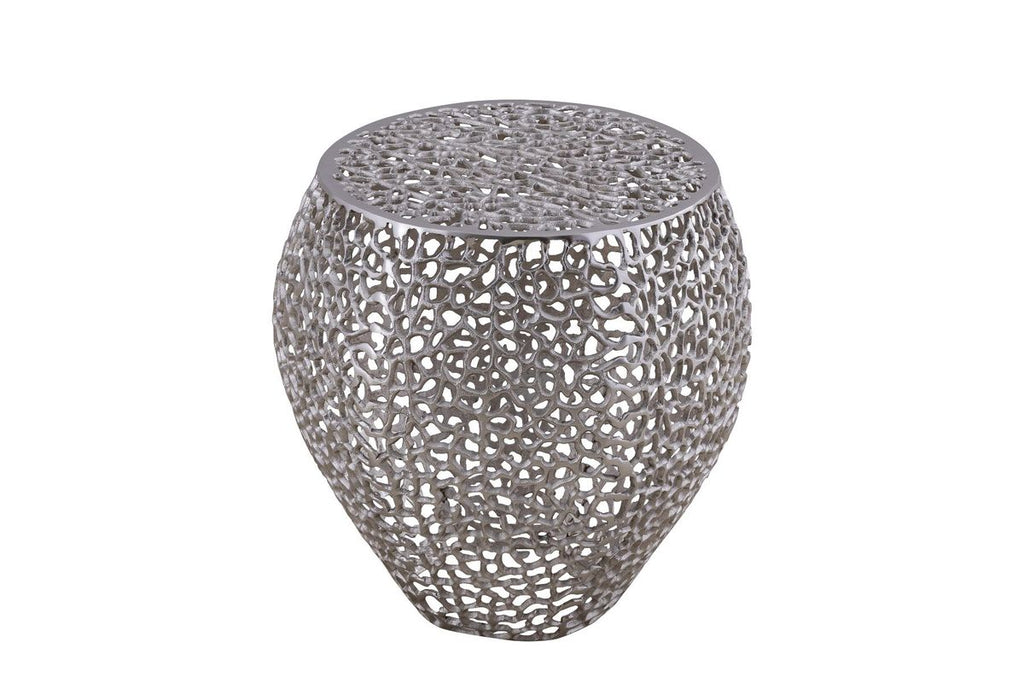 Galaxy Home ET3403-18 Coffee Table in Silver