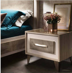 ESF Furniture - ArredoAmbra 3 Piece Queen Bedroom Set in Bronze - ARREDOAMBRAQS-3SET